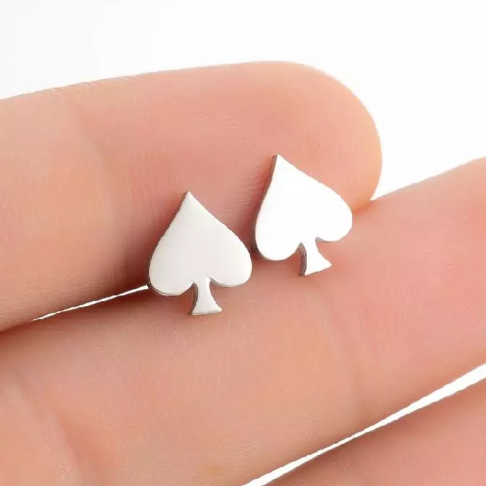 Spade Earrings